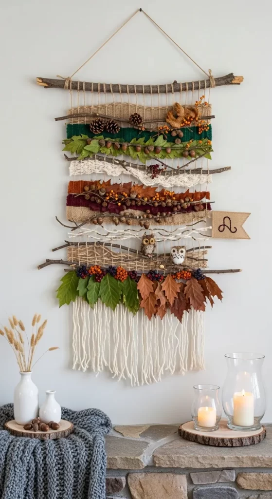 The Natural Elements Woven Wall Hanging