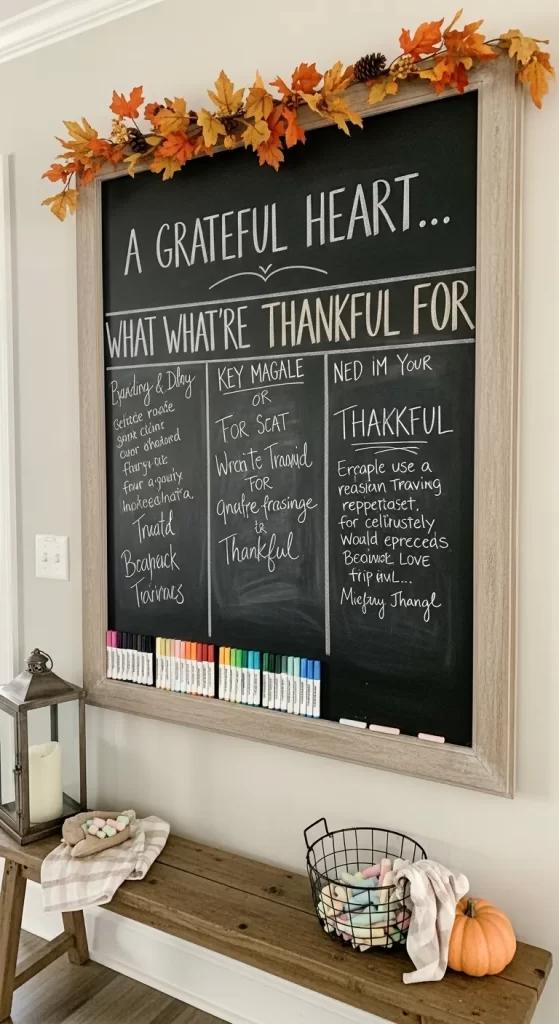 The Oversized Grateful Heart Chalkboard
