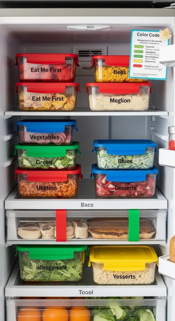 The Color-Coded Fridge Clarity