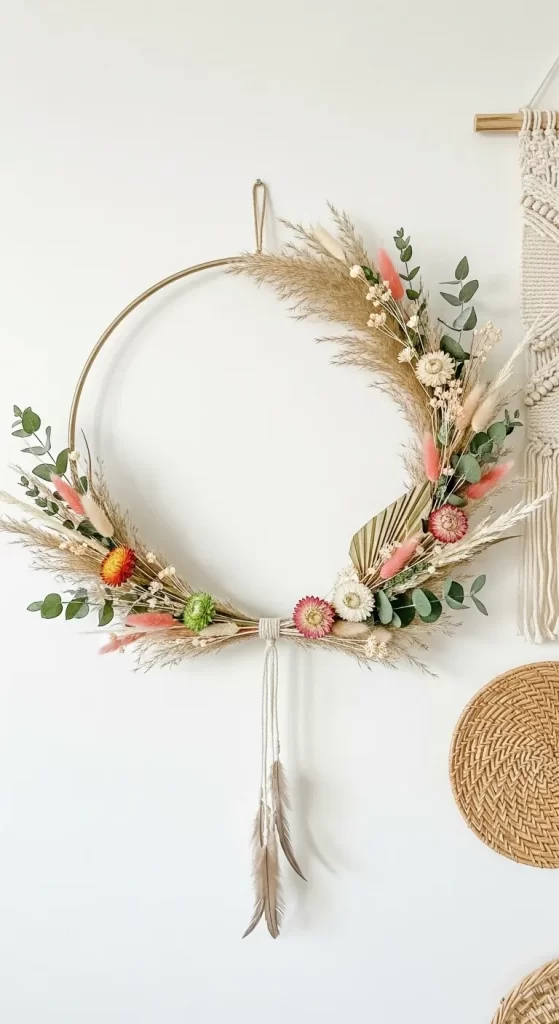 Bohemian Fall Wreath
