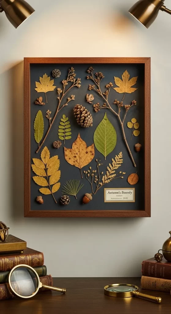 The Preserved Autumn Bounty Display