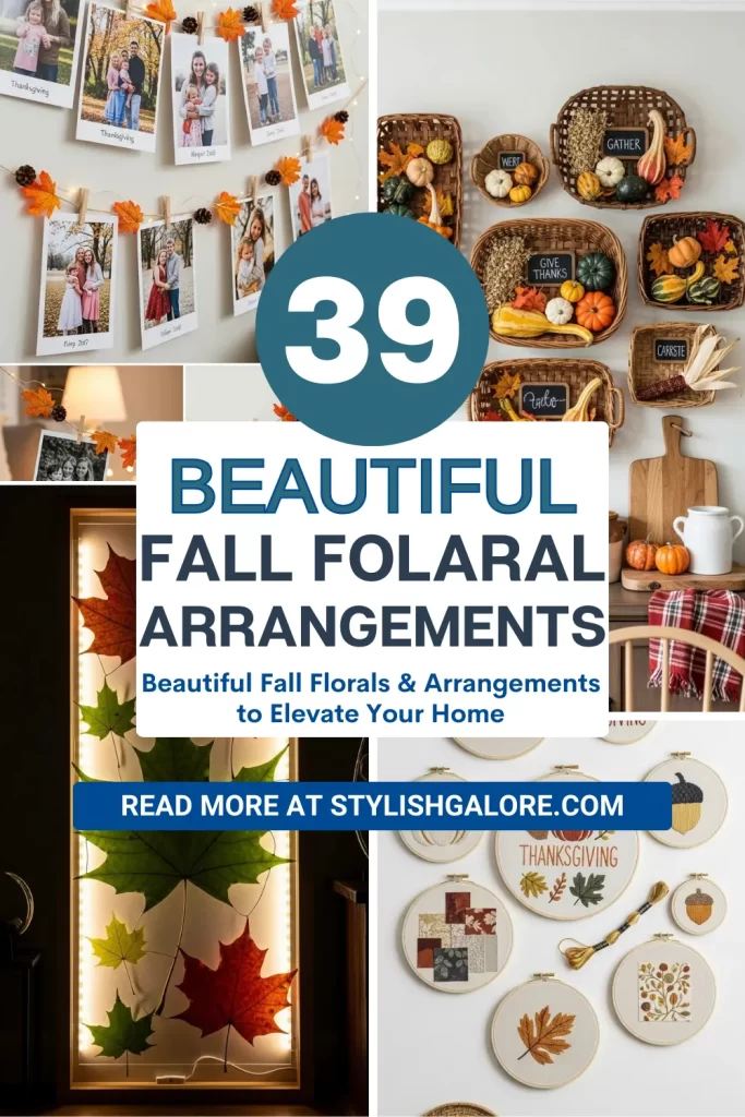 Fall Floral Arrangements