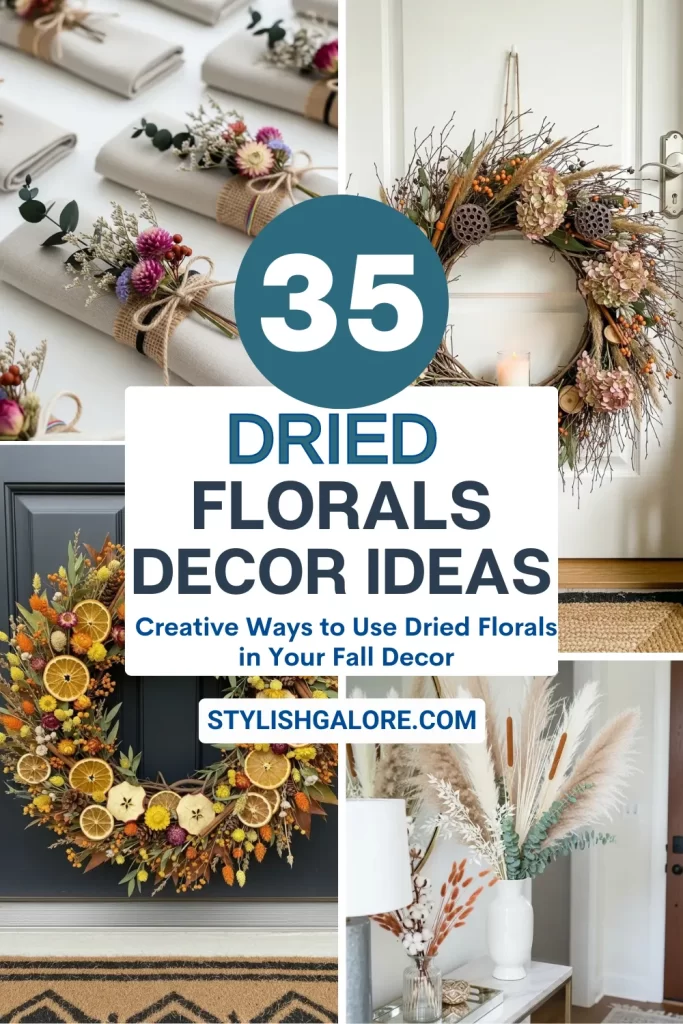Dried Floral Decor