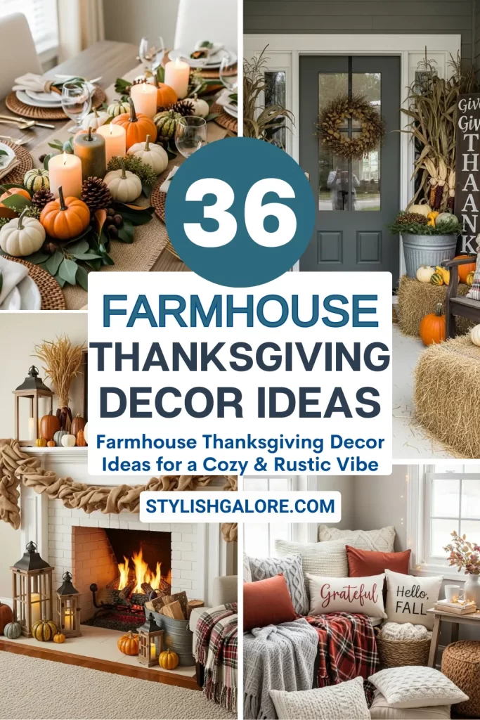 Farmhouse Thanksgiving Decor