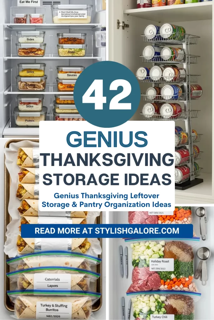 Thanksgiving Storage Ideas