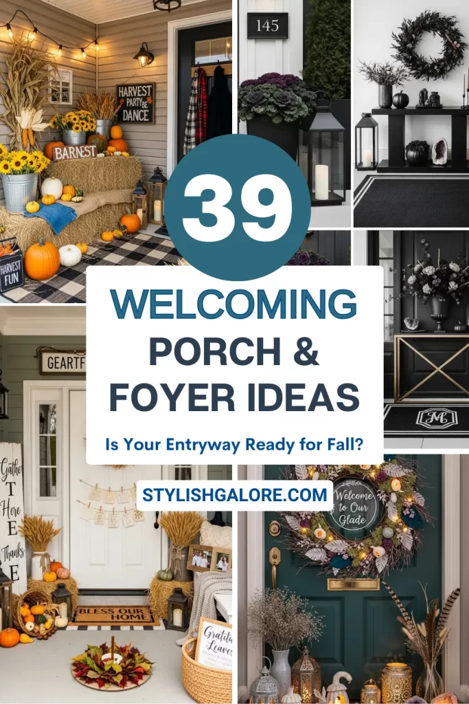 Fall Porch Decor