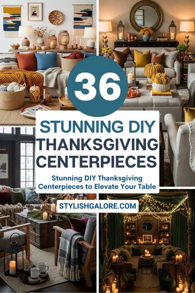 DIY Thanksgiving Centerpieces