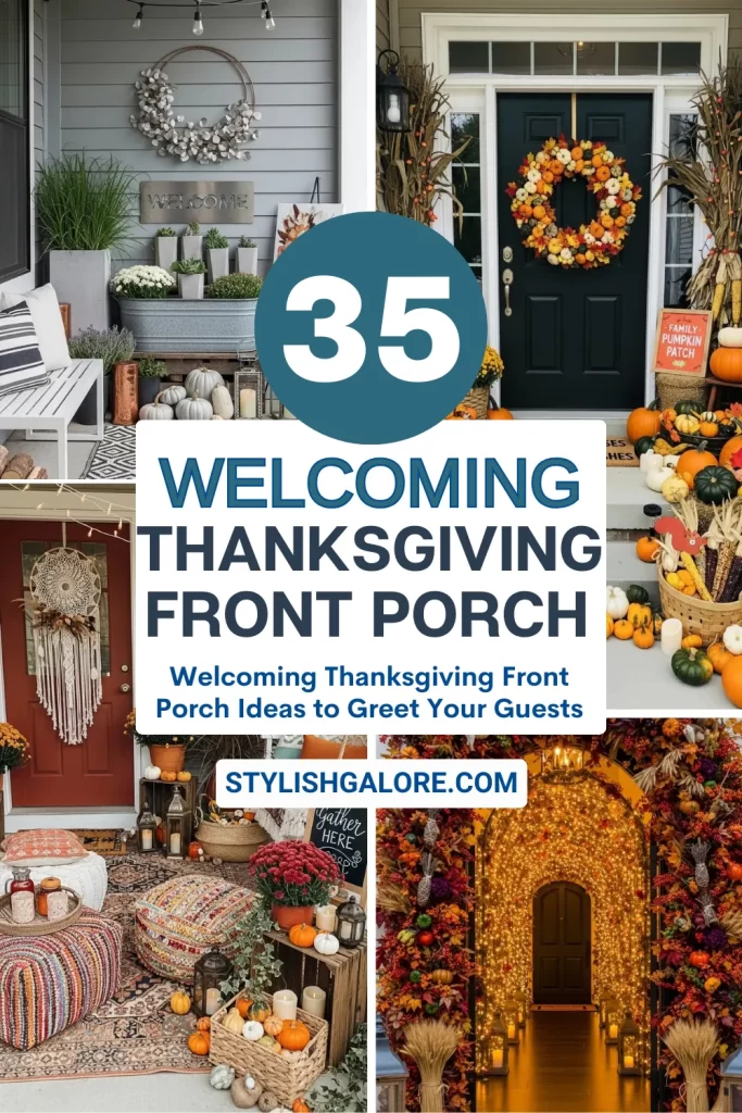 Thanksgiving Front Porch Thanksgiving Front Porch