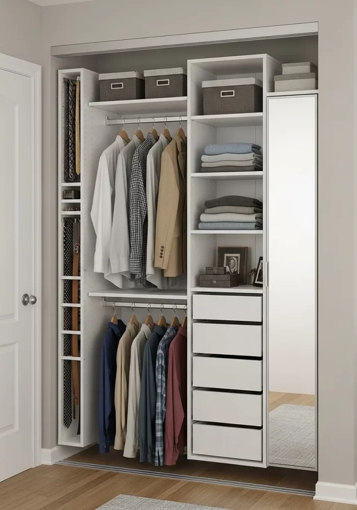 The Organized Wardrobe System