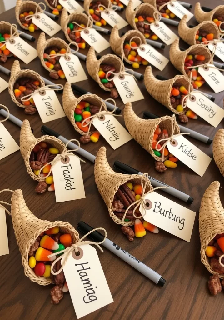 Abundant Mini Cornucopia Favors
