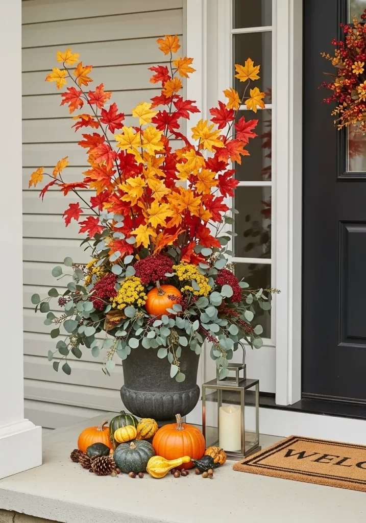 The Grand Urn of Autumn Splendor