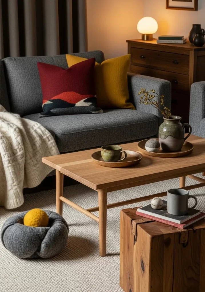 Sustainable Wool & Wood Furnishings