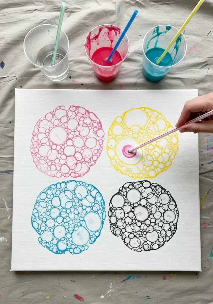 Lively Bubble Prints