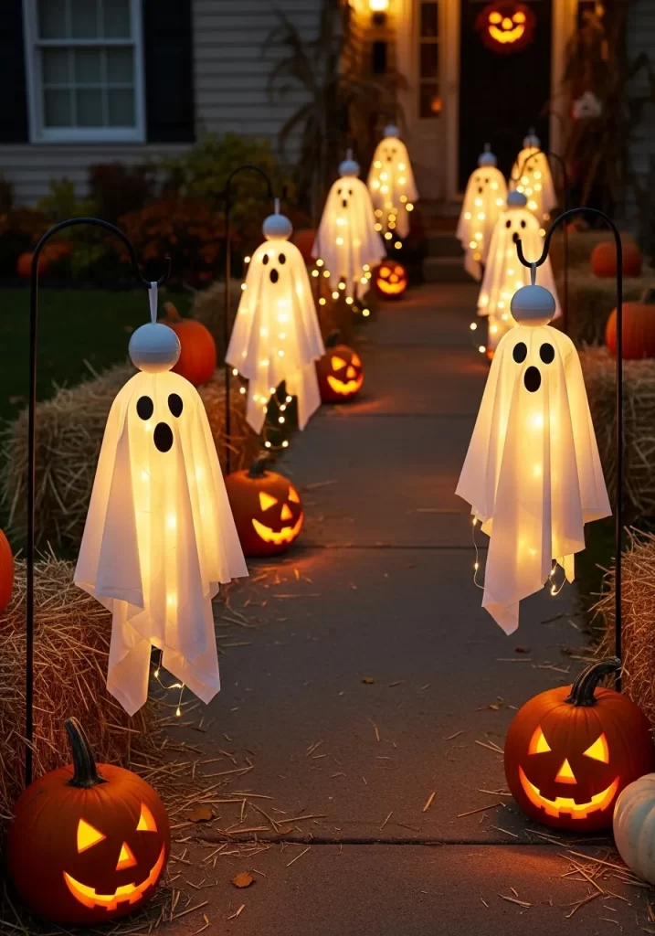 Illuminated Ghostly Path