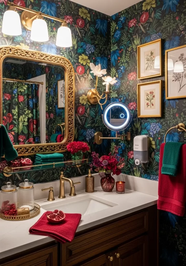 The Festive Floral Haven