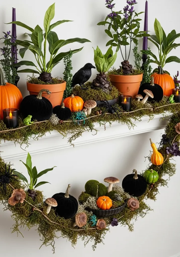 Enchanted Woodland Mantel