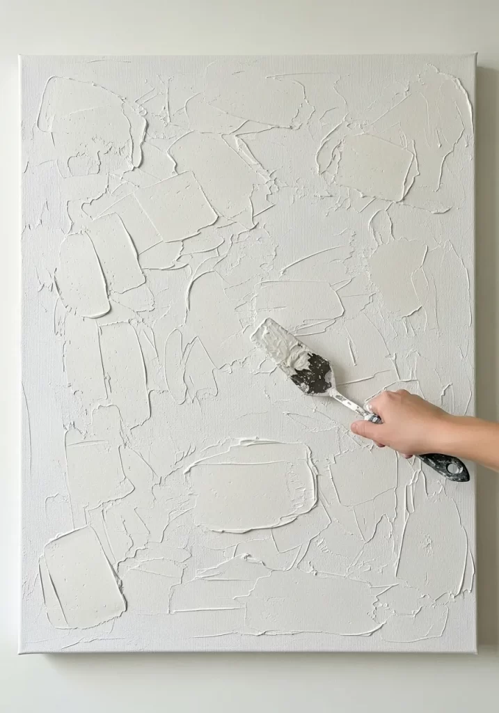 Subtly Sculpted Canvas