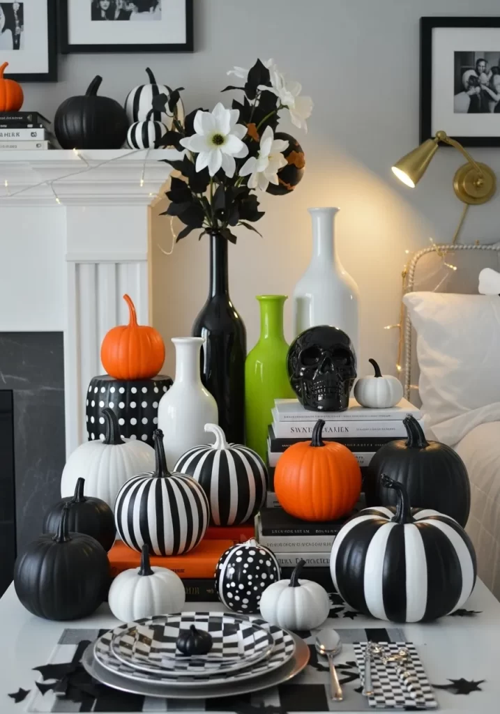 Graphic Gourd Gathering