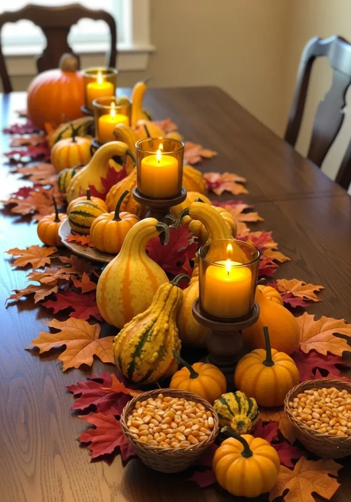 Bountiful Autumn Tablescape