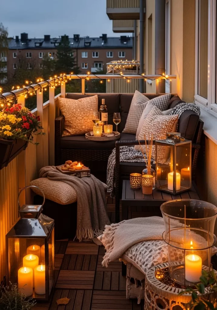A Cozy Balcony Glow
