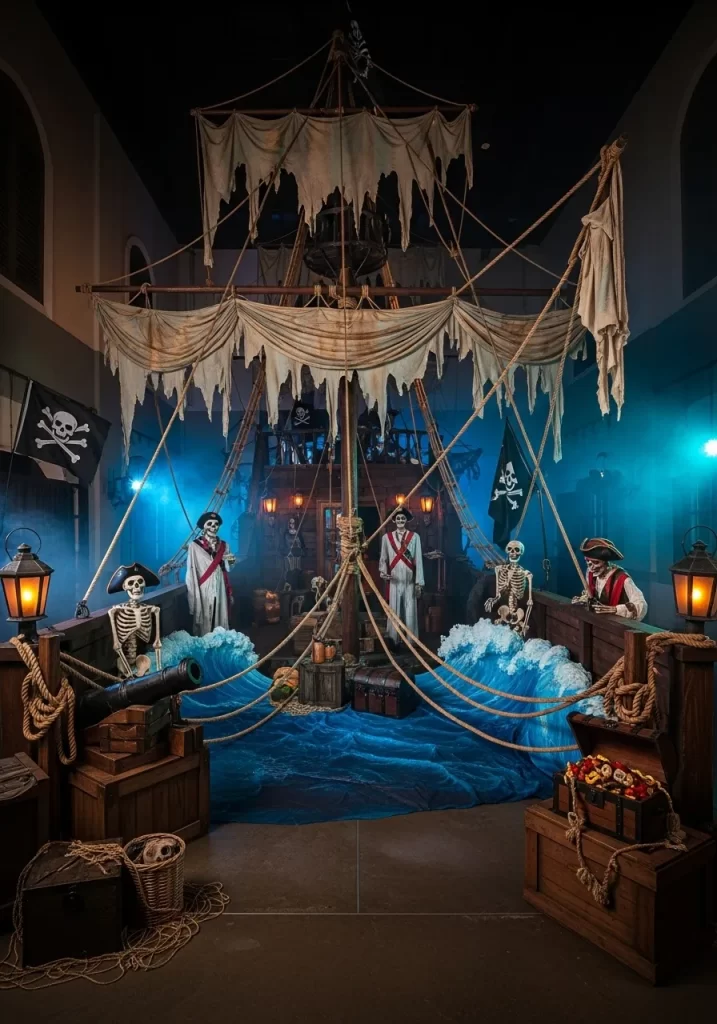 The Ghost Ship's Haunted Deck