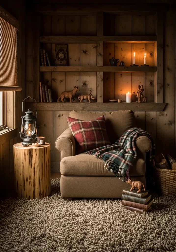 The Rustic Cabin Corner