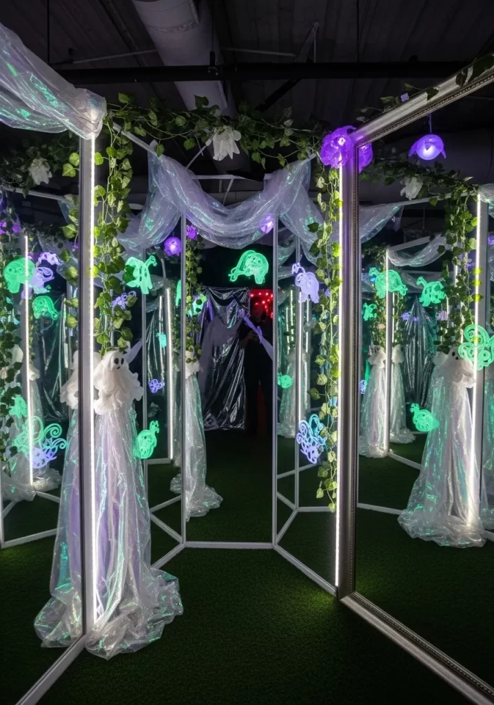 The Spectral Mirror Maze