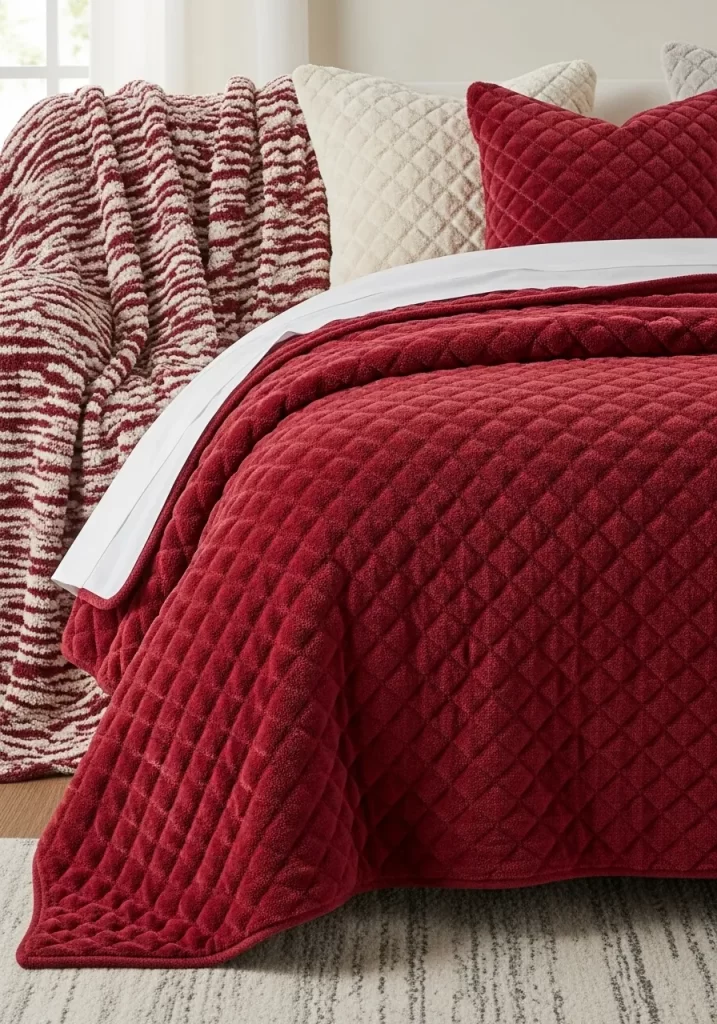 Crimson Harvest Throw