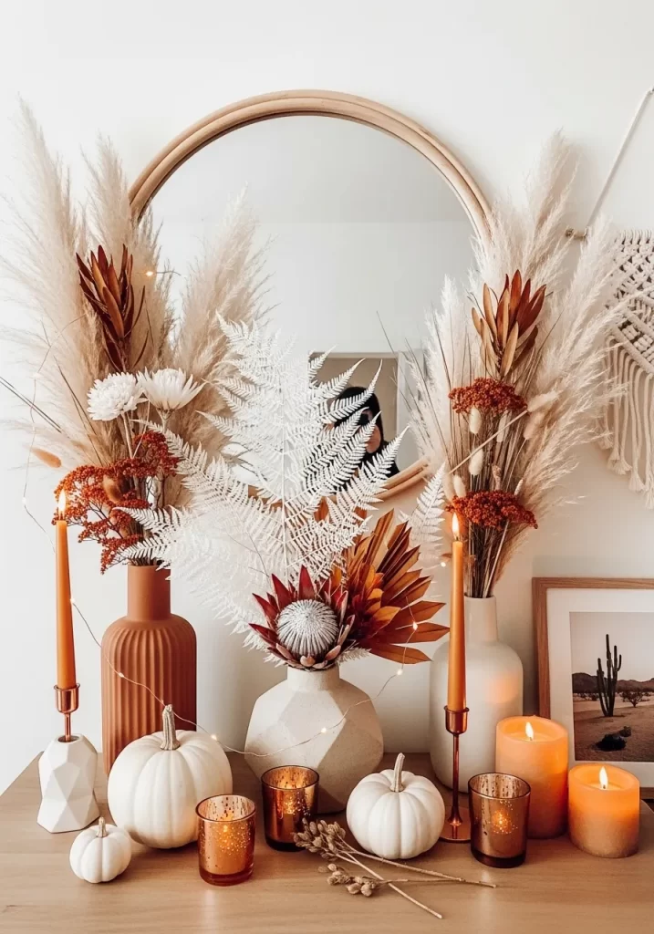 Desert Bloom & Pampas Grass