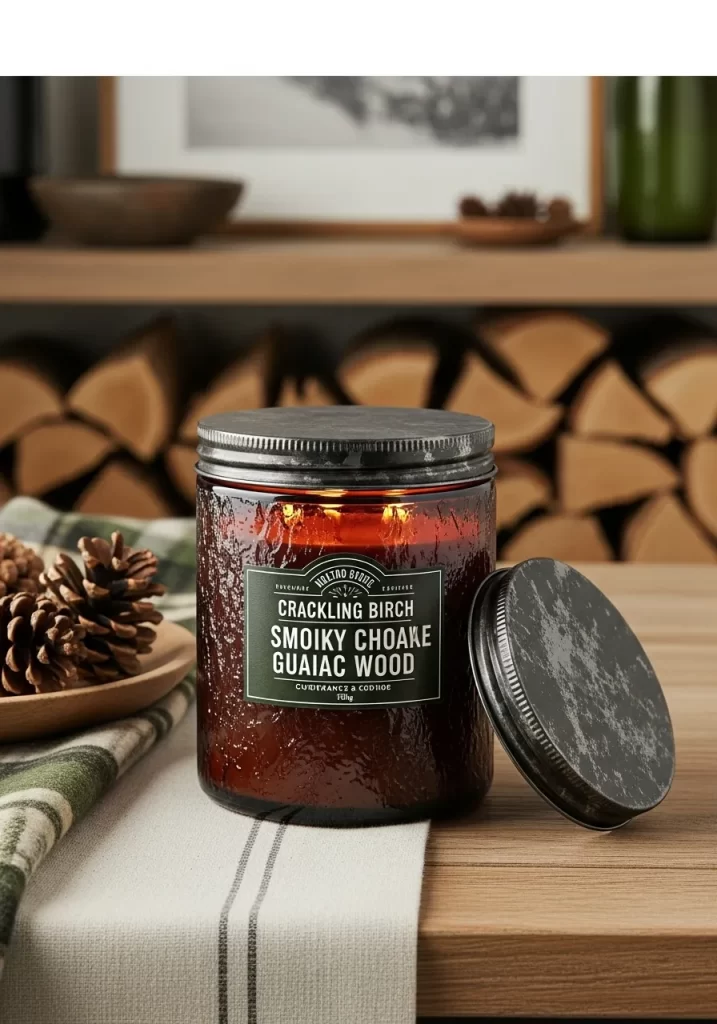 Crackling Birch & Guaiac Wood