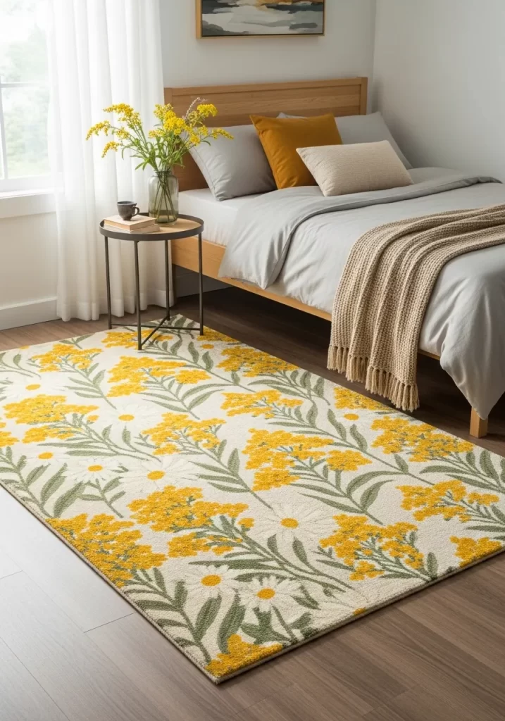 The Goldenrod Meadow Rug