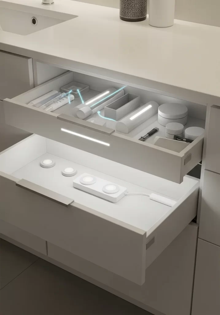The Illuminated Drawer Organizer