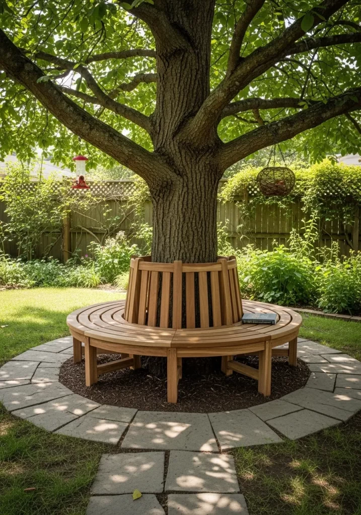 The Shaded Tree Bench