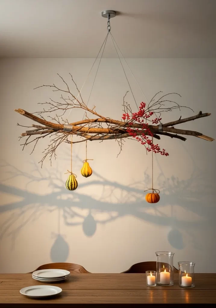 The Rustic Branch Chandelier