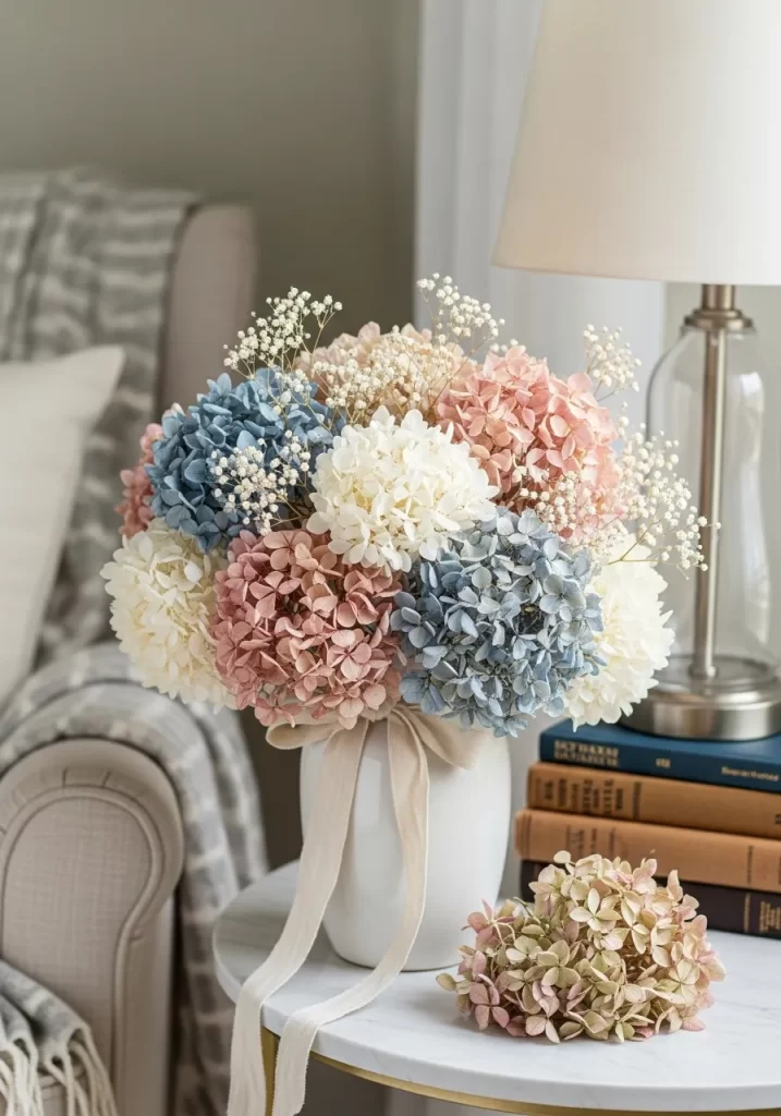 The Pastel Hydrangea Bouquet