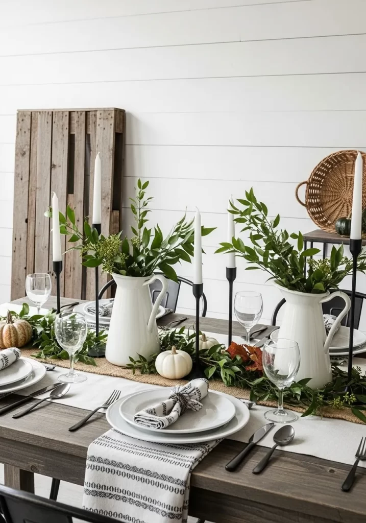 Modern Farmhouse Tablescape