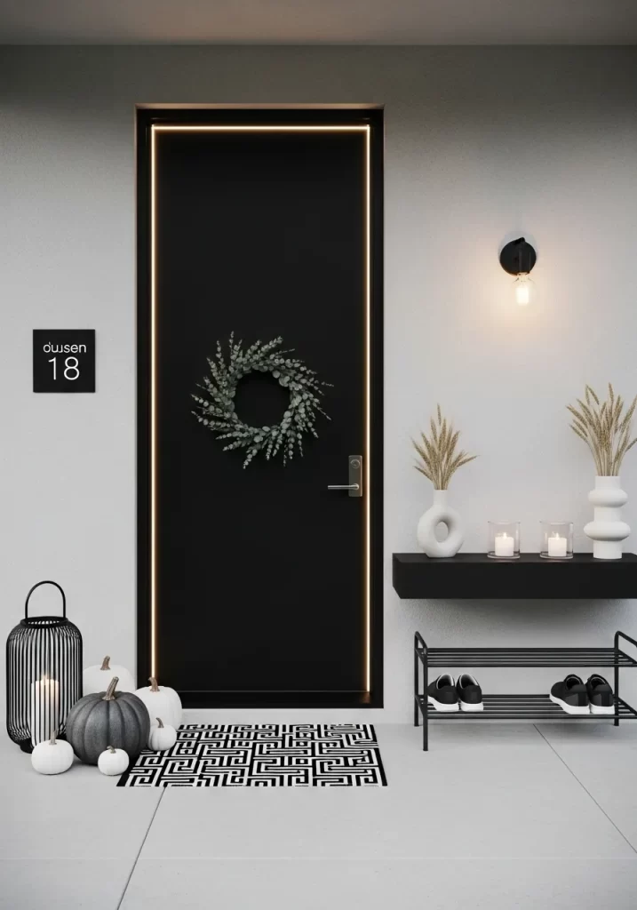 Contemporary Autumn Entry