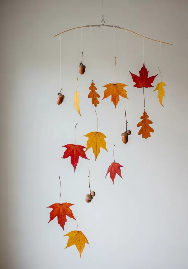 The Cascading Autumn Mobile