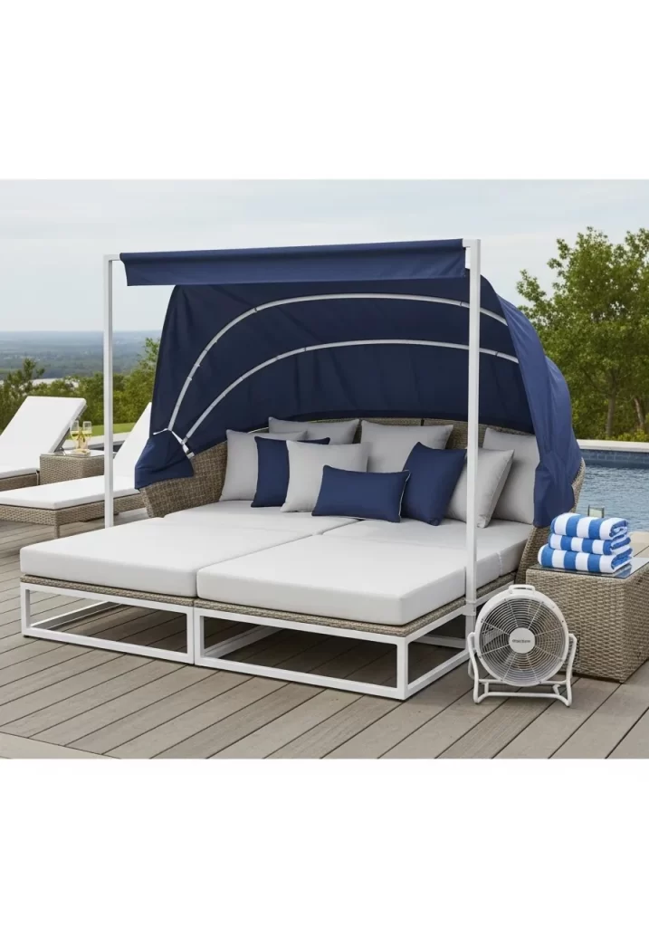 The Poolside Cabana Daybed