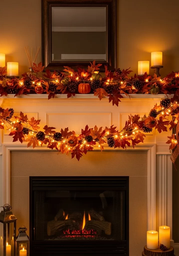 The Fireside Autumn Glow