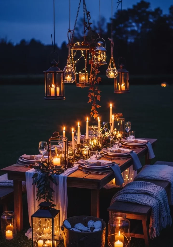 Enchanting Evening Tablescape
