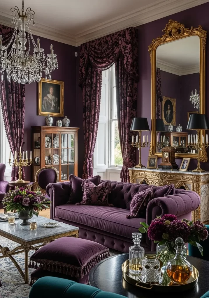 The Opulent Plum Parlor