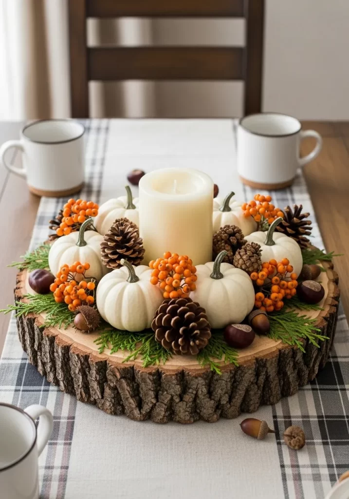 The Woodland Harvest Centerpiece