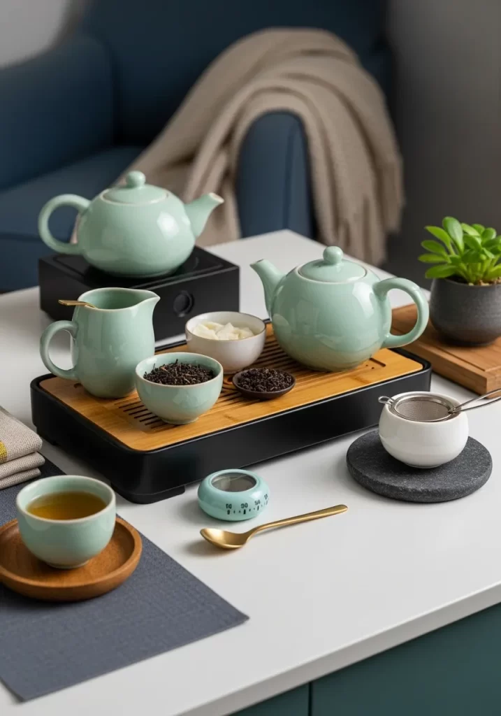 The Serene Tea Ceremony Station