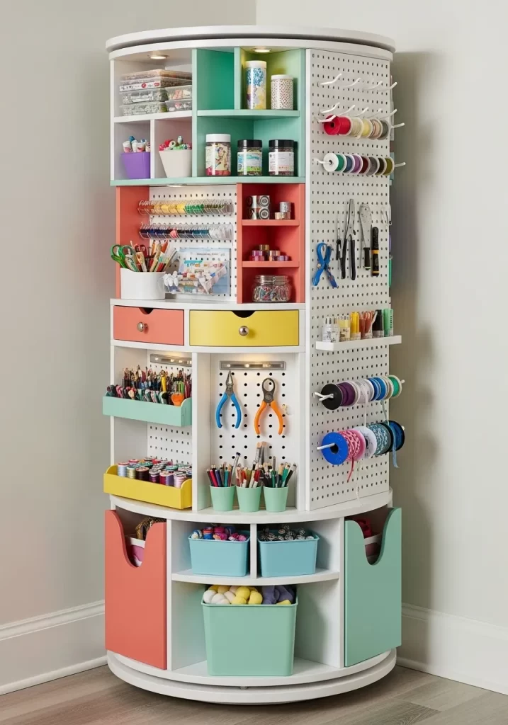 The Rotating Craft Carousel