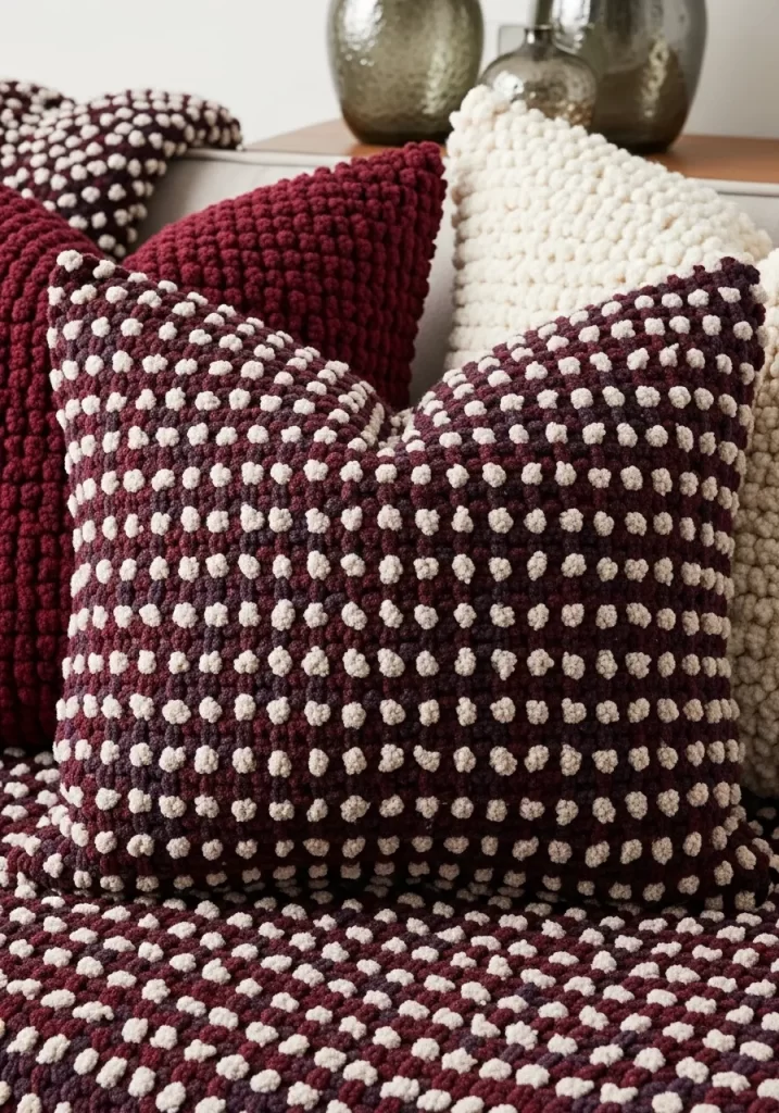 Cozy Cranberry Weave