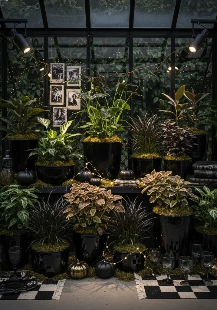 Haunted Conservatory Garden