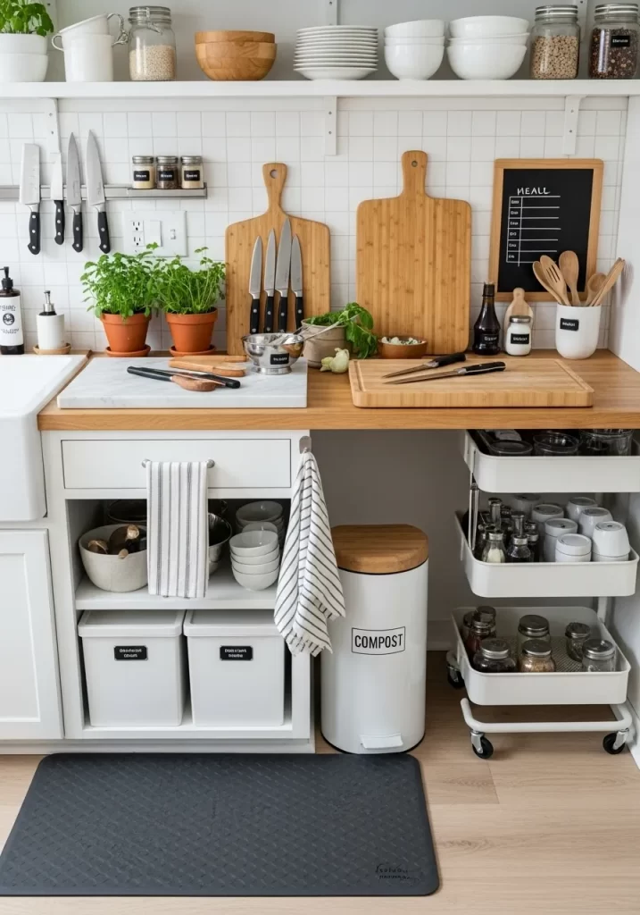 The Organized Chef's Kitchen