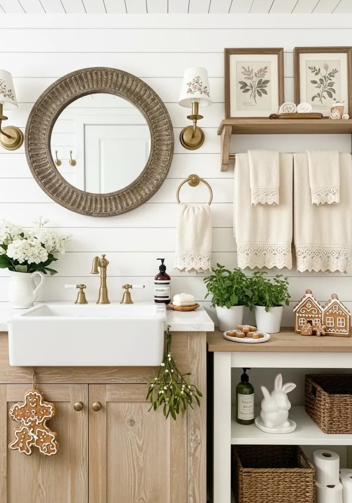 The Farmhouse Holiday Hearth