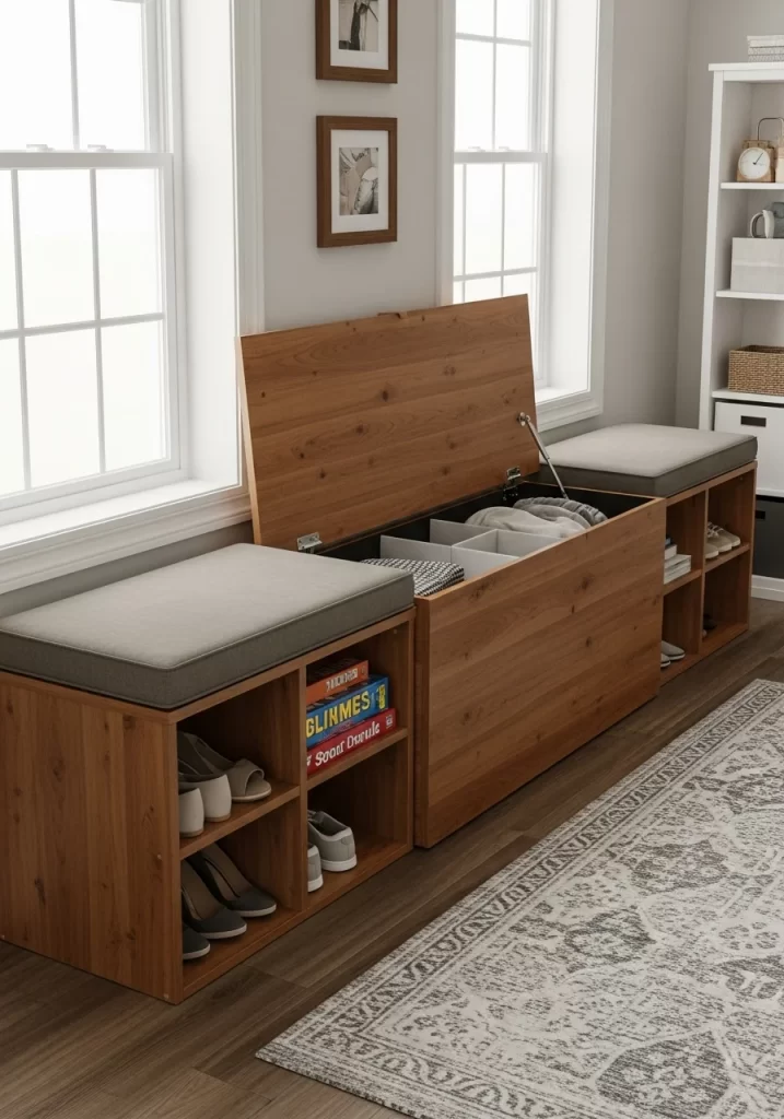 The Entryway Organizer Bench